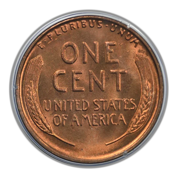 1933 Lincoln Wheat Cent 1C PCGS Rattler MS65RD CAC - Image 4