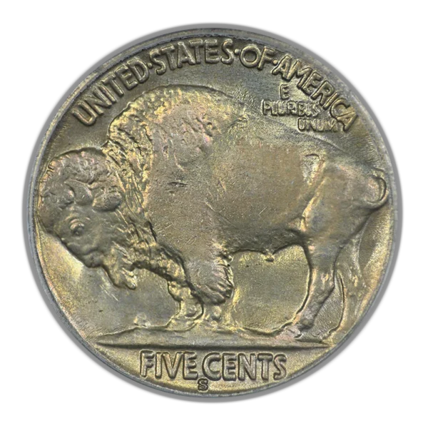 1931-S Buffalo Nickel 5C PCGS MS65 - Image 4