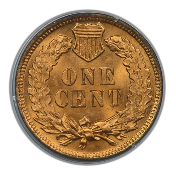 1904 Bronze Indian Head Cent 1C PCGS Rattler MS64RD - Image 4