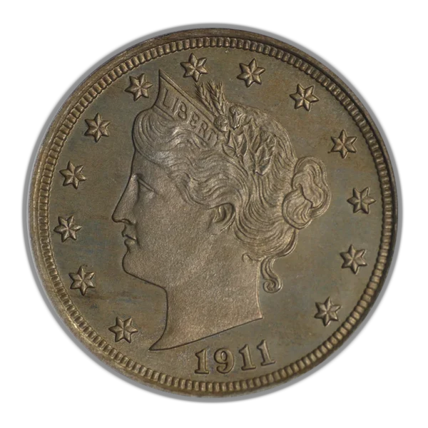1911 Proof Liberty V-Nickel 5C NGC Fatty PF65 - Image 3