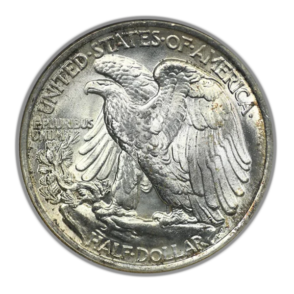 1939 Walking Liberty Half Dollar 50C NGC Fatty MS65 - Image 4
