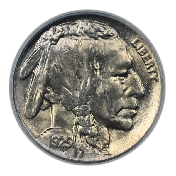 1925 Buffalo Nickel 5C PCGS MS66 - Image 3