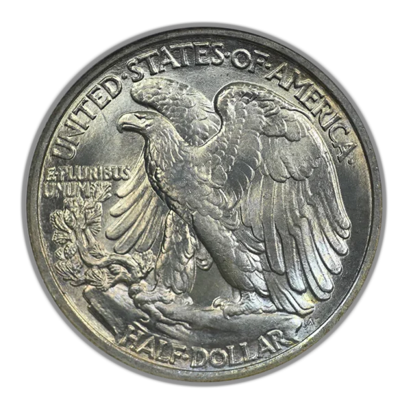 1935 Walking Liberty Half Dollar 50C NGC MS65 - Image 4