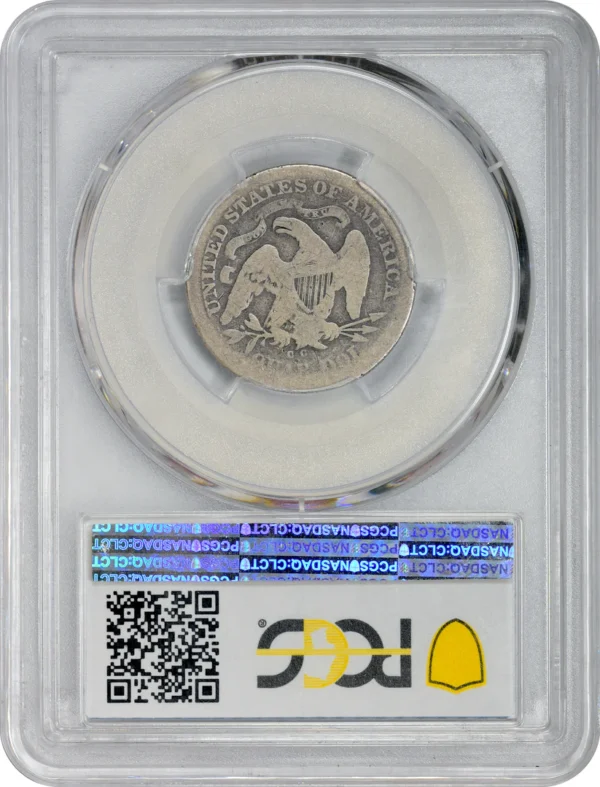 1870-CC 25C AG03 PCGS CAC - Image 2