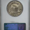 1830 Capped Bust Half Dollar 50C NGC Fatty AU50 - Image 2