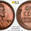 1913-D Lincoln Wheat Cent 1C PCGS MS65BN - NICE COLOR! - Image 3