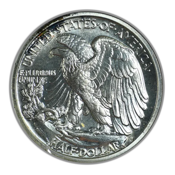 1942 Proof Walking Liberty Half Dollar 50C NGC PF66 - Image 4
