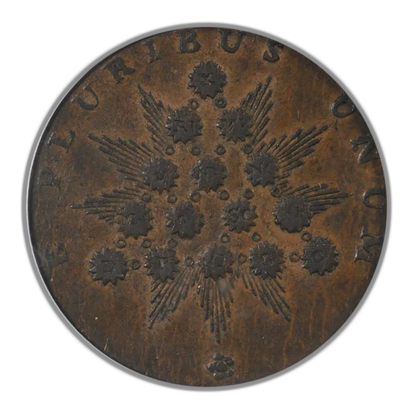 Kentucky Cent Colonial Copper Token PCGS AU53 - Lancaster Edge - Image 4
