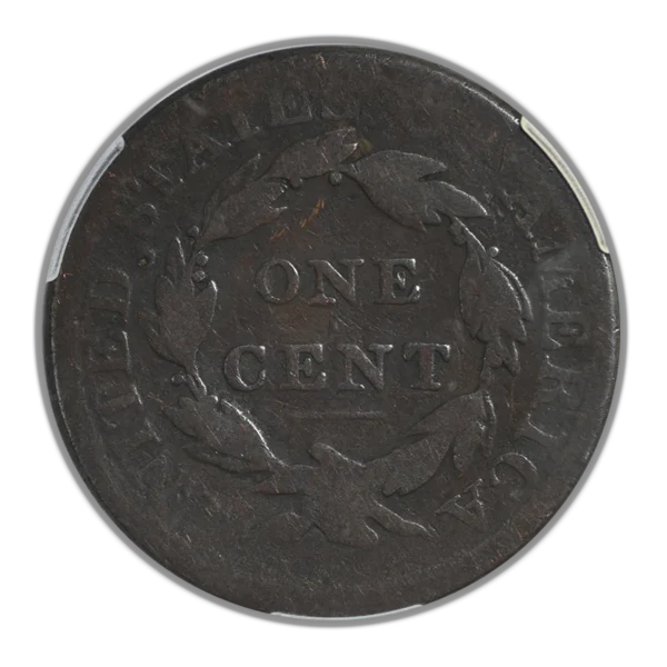 1813 Classic Head Large Cent 1C CAC AG3 - Image 4