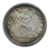 1891 Liberty Seated Quarter 25C PCGS MS63 - TONED! - Image 3