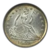 1840 Liberty Seated Half Dime H10C NGC MS63 - No Drapery - Image 3