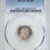 1893-O Barber Dime 10C PCGS AU58 - TONED!