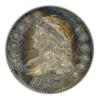 1827 Capped Bust Dime 10C ANACS Soapbox AU55PL JR-6 - Prooflike - TONED! - Image 3