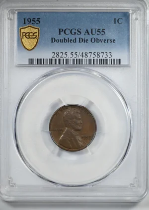 1955 Doubled Die Obverse