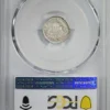 1861 Liberty Seated Half Dime H10C PCGS MS66 - Image 2