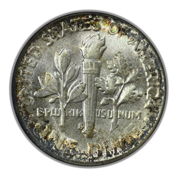 1954-S Roosevelt Dime 10C NGC Fatty MS67 - Image 4