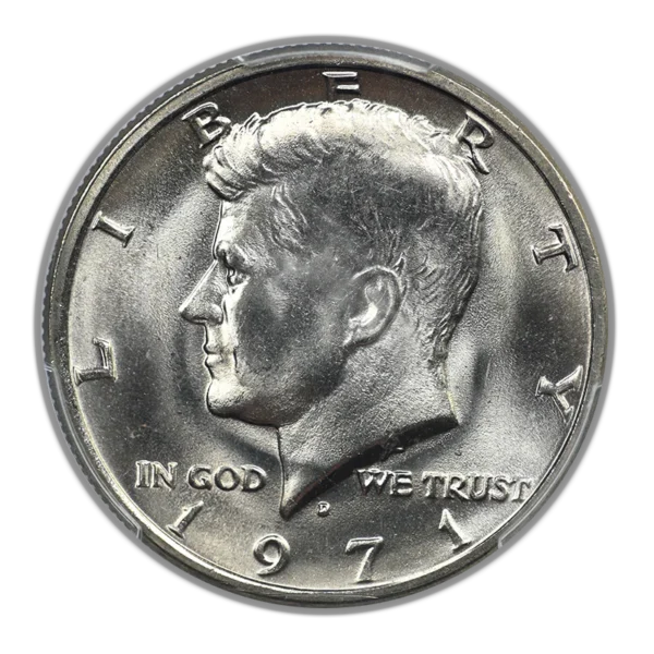 1971-D Kennedy Half Dollar 50C PCGS MS67 - Image 3