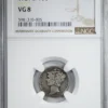 1921-D Mercury Dime 10C NGC VG8