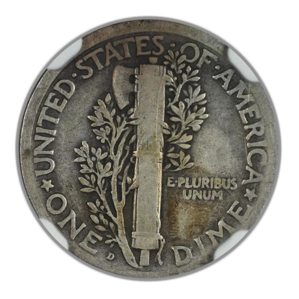 1921-D Mercury Dime 10C NGC VG8 - Image 4