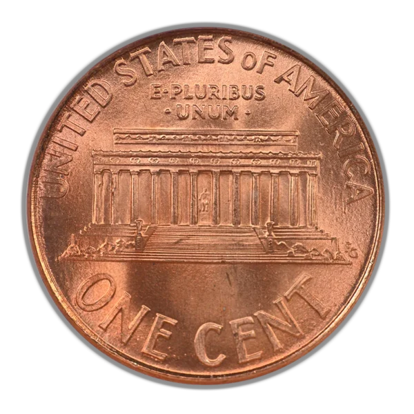 1995 Doubled Die Obverse Lincoln Memorial Cent 1C NGC MS68RD - Image 4