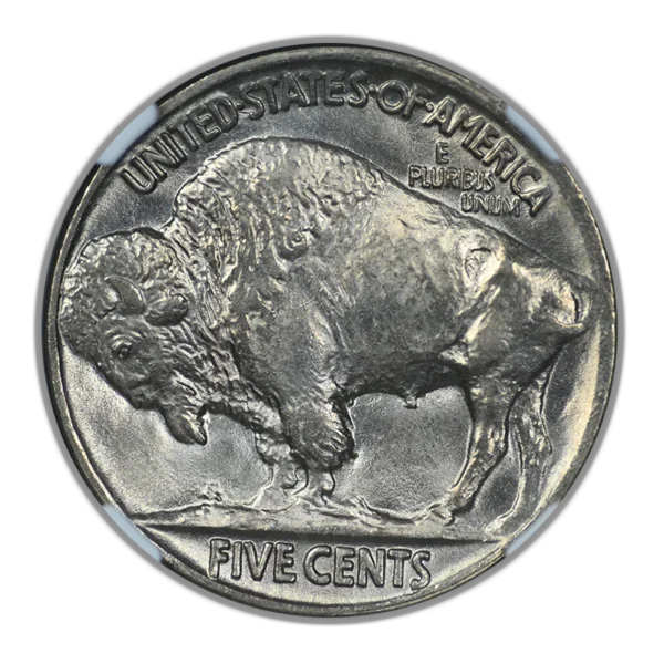 1920 Buffalo Nickel 5C NGC MS66 - Image 4