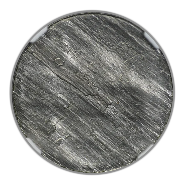 1960 Jefferson Nickel 5C NGC XF45 - Mint Error Obverse Half of Split Planchet After Strike - Image 4