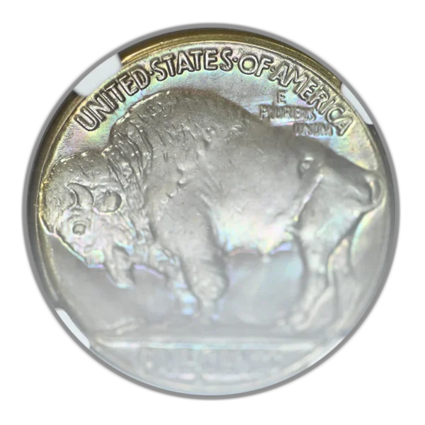1929-S Buffalo Nickel 5C NGC MS62 - TONED! - Image 5