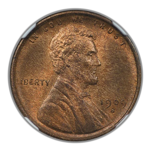 1909-S Lincoln Wheat Cent 1C NGC MS66RB CAC - Image 3