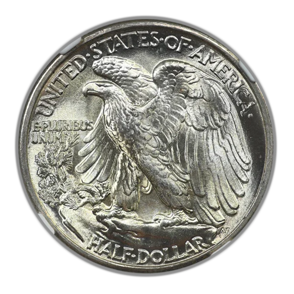 1940 Walking Liberty Half Dollar 50C NGC MS67 CAC - Image 4