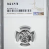 1940-D Mercury Dime 10C NGC MS67FB - Full Bands