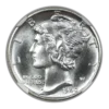 1940-D Mercury Dime 10C NGC MS67FB - Full Bands - Image 3