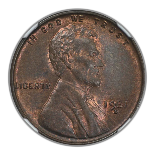 1931-D Lincoln Wheat Cent 1C NGC MS64BN - Image 3