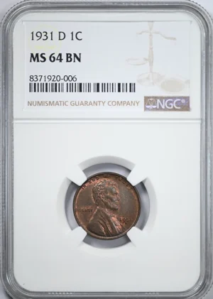 1931-D Lincoln Wheat Cent