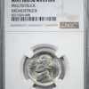 1989-P Jefferson Nickel 5C NGC Mint Error MS63 6FS Full Steps Multistruck Broadstruck
