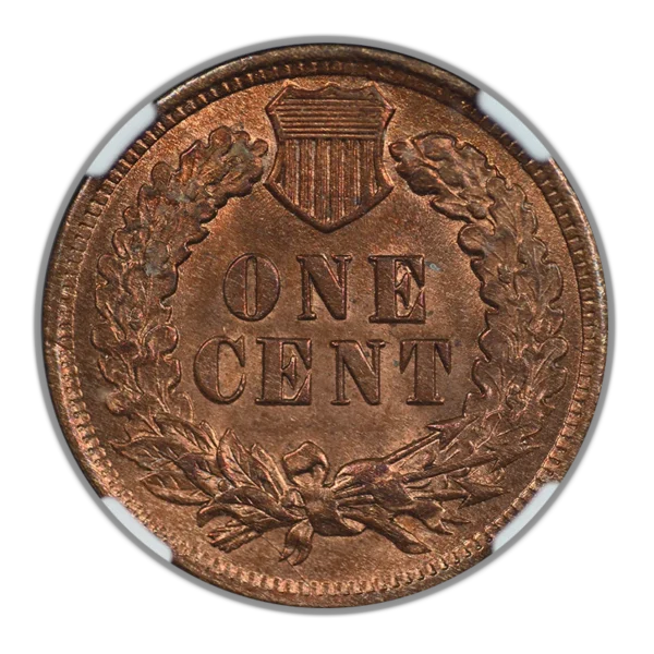 1906 Bronze Indian Head Cent 1C NGC MS62RB - Image 4