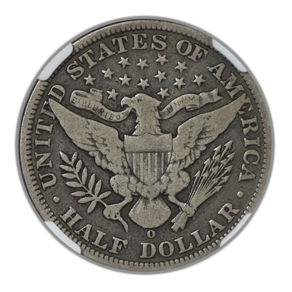 1896-O Barber Half Dollar 50C NGC VG10 - Image 4