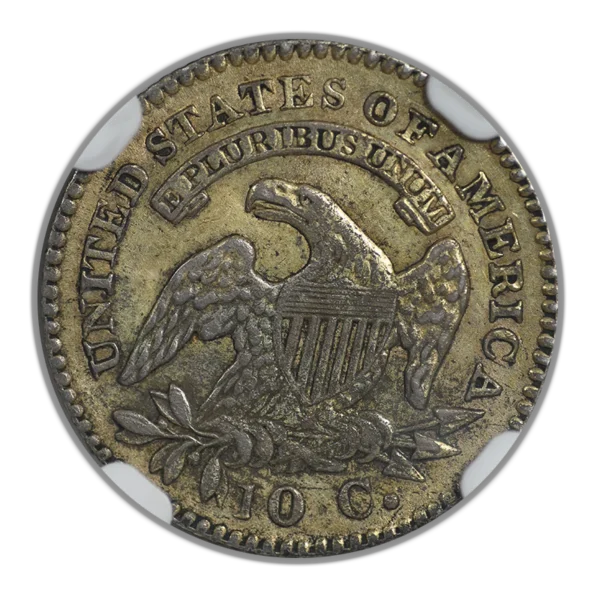 1824/2 Capped Bust Dime 10C NGC XF Details - Image 4