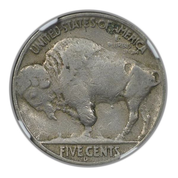 1937-D Buffalo Nickel 5C NGC VF30 - 3 Legs - Image 4