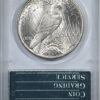 1934 Peace Dollar $1 PCGS Rattler MS63 CAC - Image 2