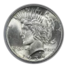 1934 Peace Dollar $1 PCGS Rattler MS63 CAC - Image 3