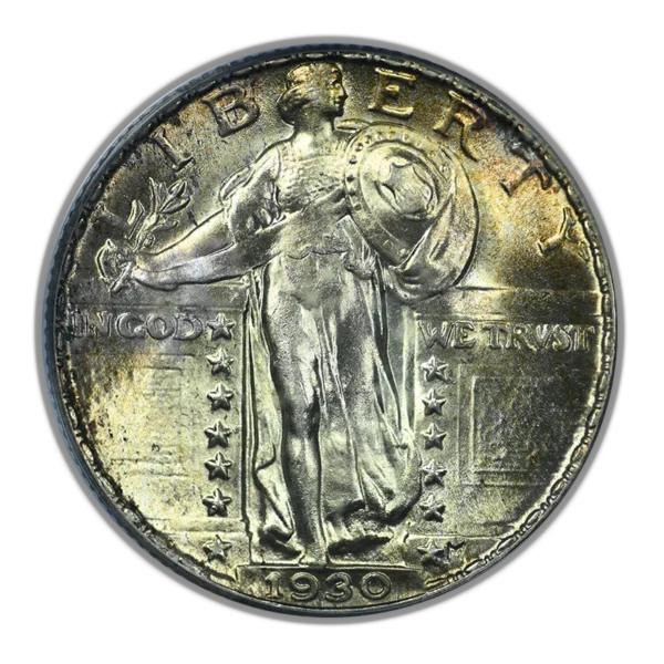 1930 Standing Liberty Quarter 25C PCGS MS64 - Image 3
