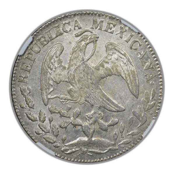 1852 GO PF Mexico 8R Reales NGC MS61 - Image 4
