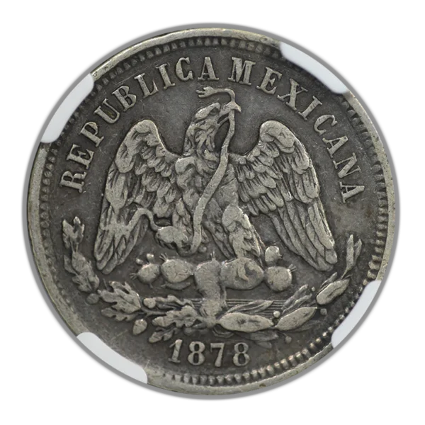 1878 MO M Mexico 25C Centavos NGC XF40 - Image 4
