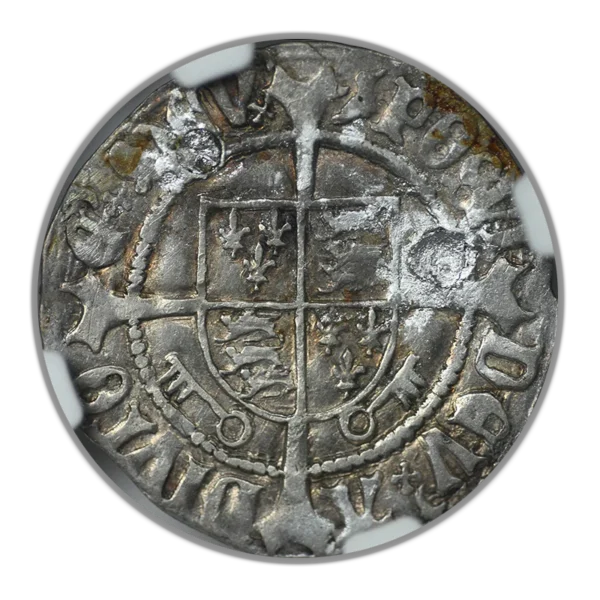 (1504-09) England 2P Pence NGC XF Details - York S-2262 Henry VII w/ Archbishop Bainbridge - Image 4