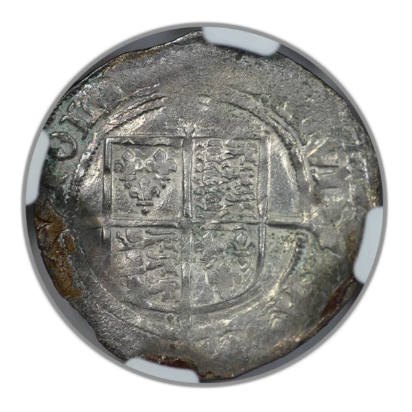 (1544-47) England 4P Pence NGC XF Details - Bristol S-2372 Henry VIII - Image 4