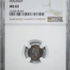 1838 Great Britain 2P Pence NGC MS63 - Maundy
