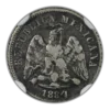 1884 CH M Mexico 10C Centavos NGC VF25 - Image 3