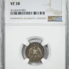 1878 HO A Mexico 10C Centavos NGC VF30