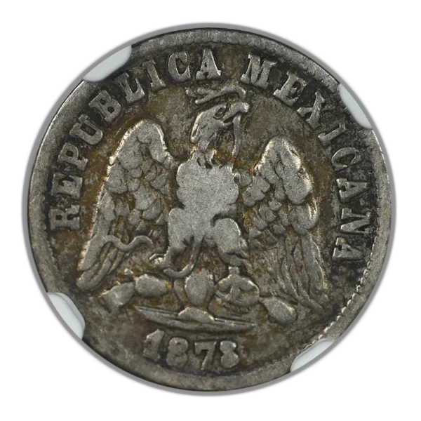 1878 HO A Mexico 10C Centavos NGC VF30 - Image 3