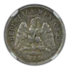 1889/7 PI R Mexico 10C Centavos NGC XF45 - Image 3